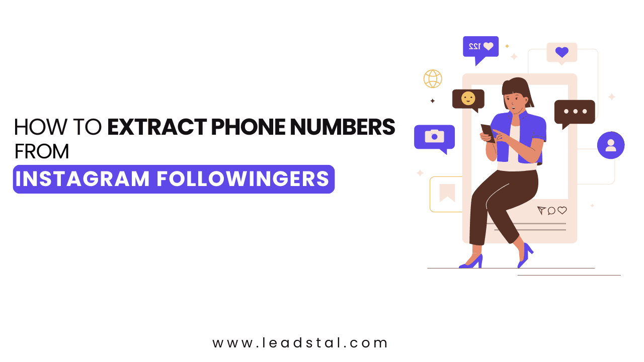 How to Extract Phone Numbers from Instagram Followers?