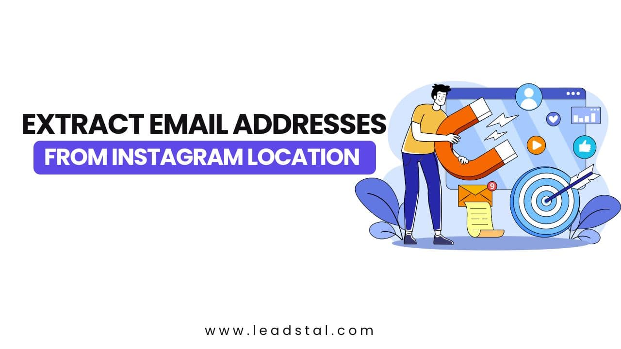 How to Extract Email Addresses from Instagram Location Posts?