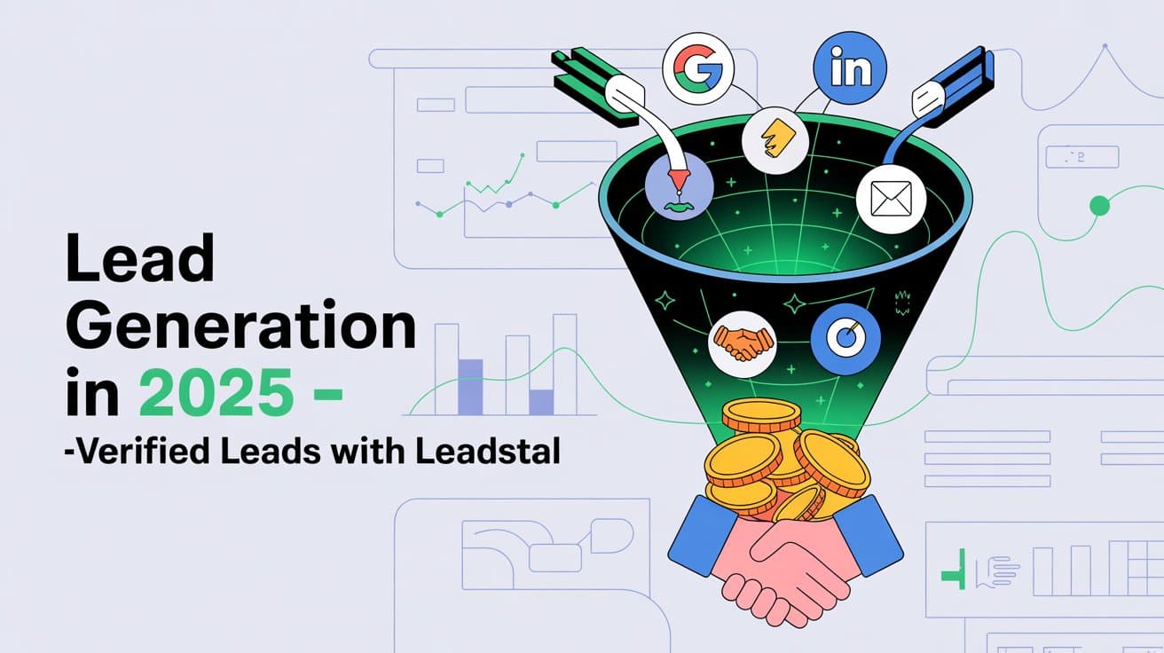 Lead Generation in 2025: Complete Guide for B2B + Verified Leads with LeadStal